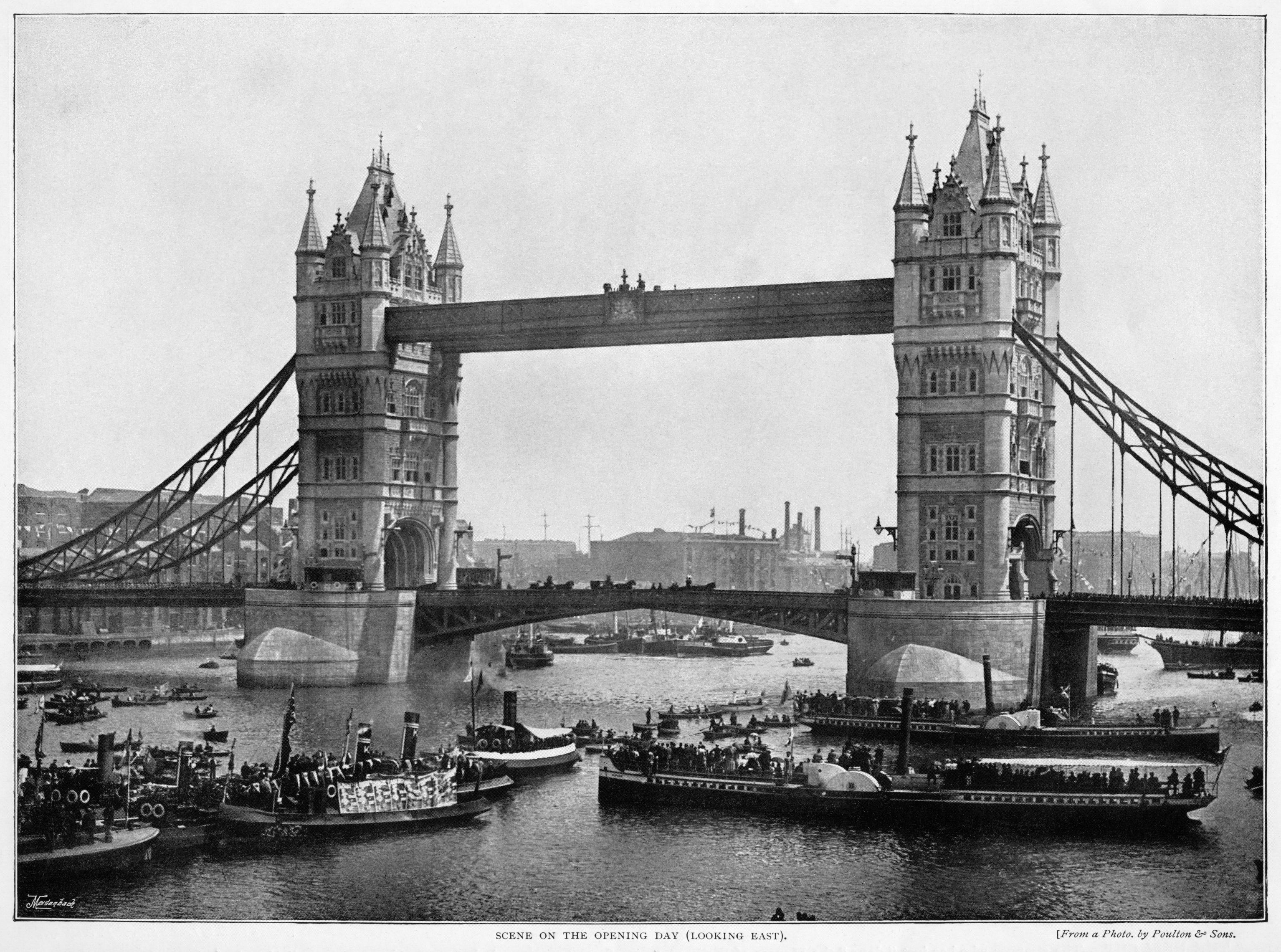 London Tower Bridge,river view